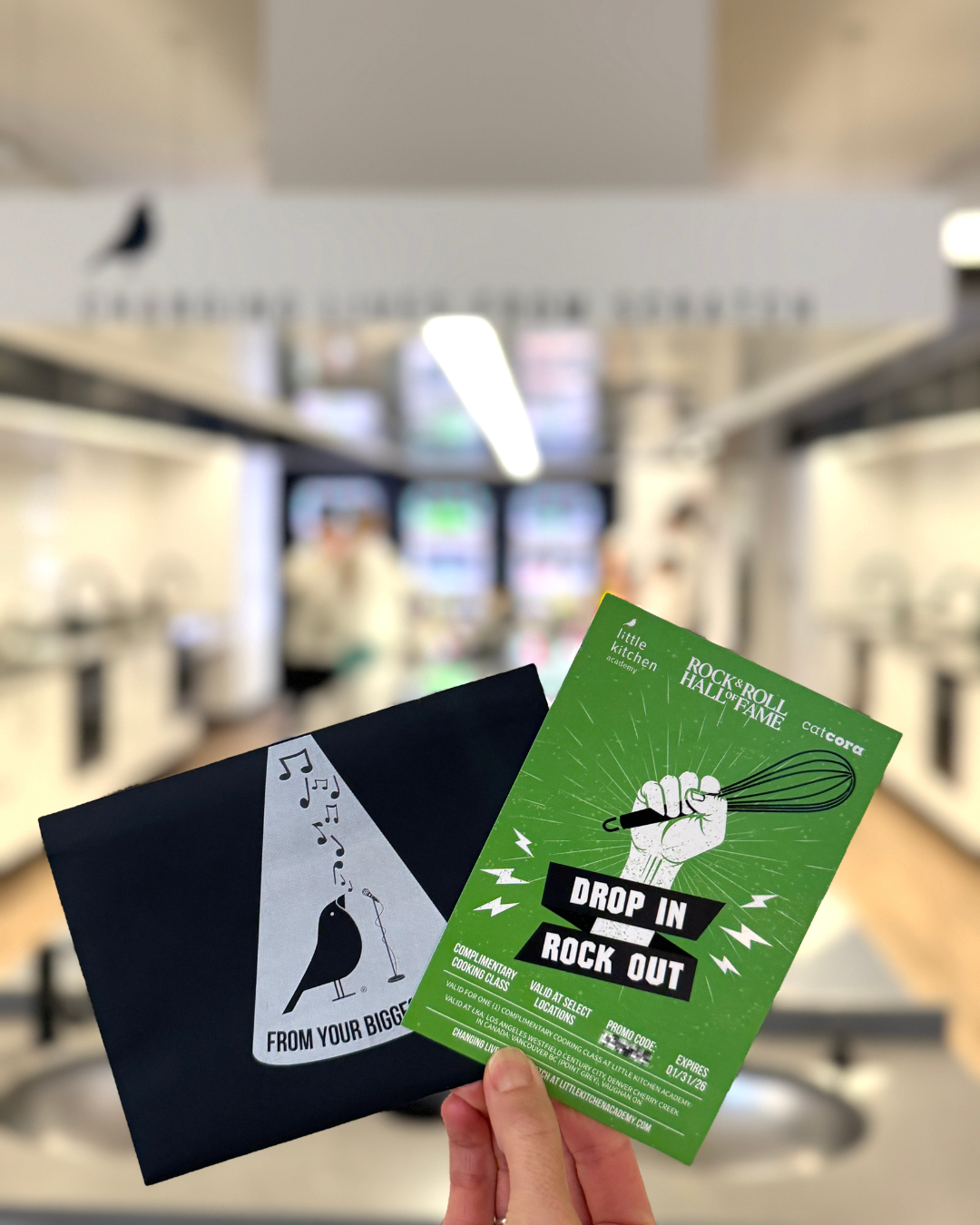 LKA Gift Certificates for the Rock and Roll Hall of Fame Induction Ceremony, Gifting A Free Class