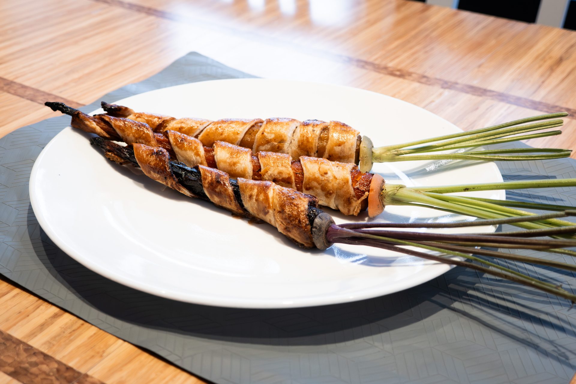 Herb and Brown Butter Carrot Twists